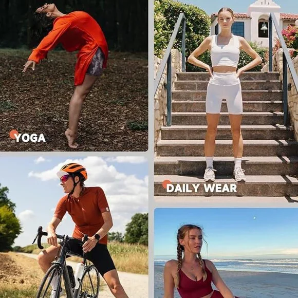 Biker Shorts Women with Pockets - 3